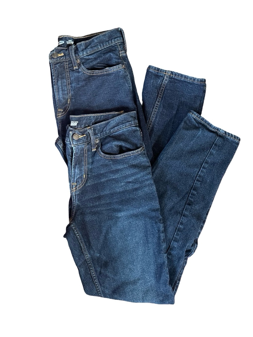 2 Pair Old Navy Dark Wash Slim Jeans Men's 30X32